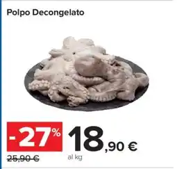 Carrefour Polpo Decongelato offerta