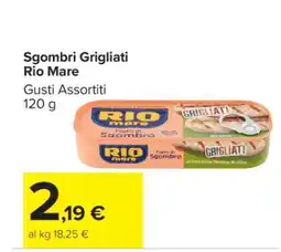 Carrefour Sgombri Grigliati Rio Mare offerta