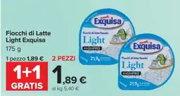Carrefour Fiocchi di Latte Light Exquisa offerta