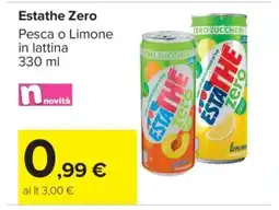 Carrefour Estathè Zero offerta