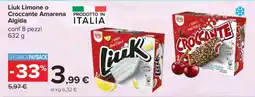Carrefour Liuk Limone o Croccante Amarena Algida offerta
