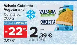 Carrefour Valsoia Cotoletta Vegetariana offerta