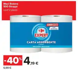 Carrefour Maxi Bobina 500 Strappi offerta