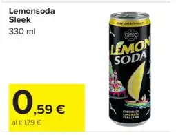 Carrefour Lemonsoda Sleek offerta