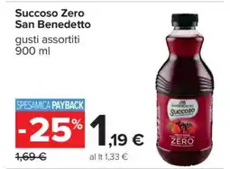 Carrefour Succoso Zero San Benedetto offerta