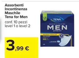 Carrefour Assorbenti Incontinenza Maschile Tena for Men offerta