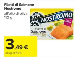 Carrefour Filetti di Salmone Nostromo offerta