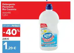 Carrefour Detergente Pavimenti Rio Casamia offerta