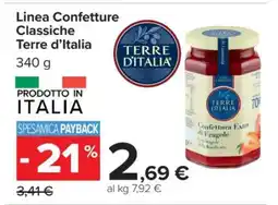 Carrefour Linea Confetture Classiche Terre d’Italia offerta