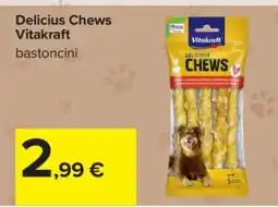 Carrefour Delicius Chews Vitakraft offerta