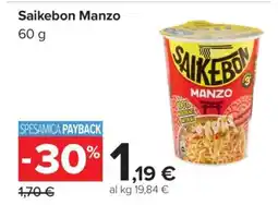 Carrefour Saikebon Manzo offerta