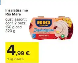 Carrefour Insalatissime Rio Mare offerta
