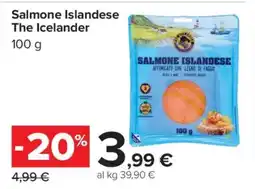 Carrefour SALMONE ISLANDESE THE ICELANDER offerta