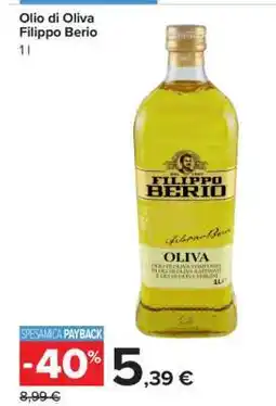 Carrefour OLIO DI OLIVA FILIPPO BERIO offerta
