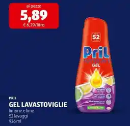 ALDI PRIL GEL LAVASTOVIGLIE offerta