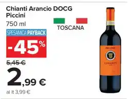Carrefour Chianti Arancio DOCG Piccini offerta