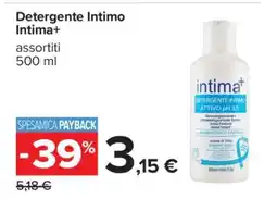 Carrefour Detergente Intimo Intima+ offerta