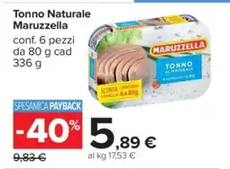 Carrefour Tonno Naturale Maruzzella offerta