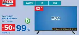 Carrefour Tv LCD EKO Mod. K320HVD offerta