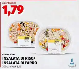 ALDI GOOD CHOICE INSALATA DI RISO/INSALATA DI FARRO offerta