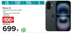 Carrefour iPhone 16 offerta