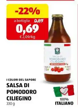 ALDI Salsa di pomodoro ciliegino offerta