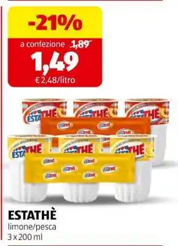 ALDI ESTATHÉ offerta