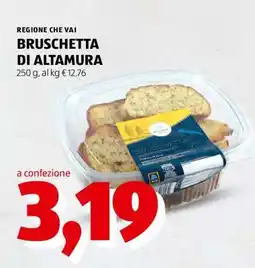 ALDI BRUSCHETTA DI ALTAMURA offerta