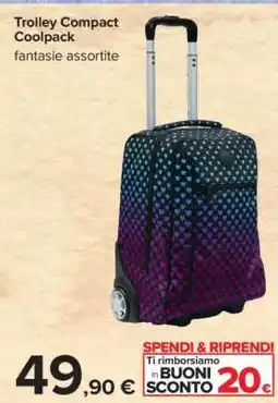 Carrefour Trolley Compact Coolpack offerta