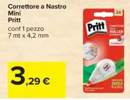 Carrefour Correttore a Nastro Mini Pritt offerta