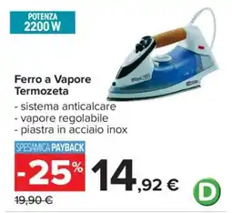 Carrefour Ferro a Vapore Termozeta offerta