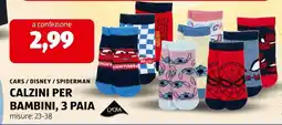 ALDI CALZINI PER BAMBINI, 3 PAIA offerta