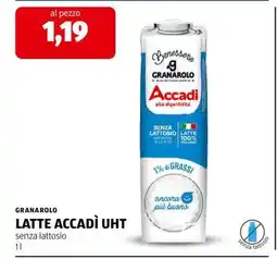ALDI LATTE ACCADÌ UHT offerta