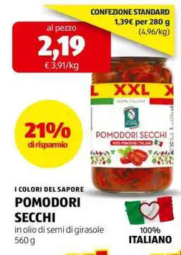 ALDI Pomodori secchi offerta