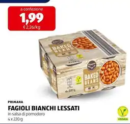 ALDI PRIMANA FAGIOLI BIANCHI LESSATI offerta