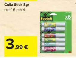 Carrefour Colla Stick 8gr offerta