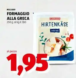 ALDI MILSANI FORMAGGIO ALLA GRECA offerta