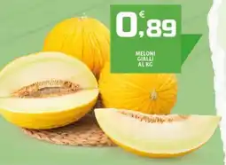 SpesaPiù Supermercati Meloni Gialli offerta