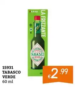 Zona Tabasco verde offerta