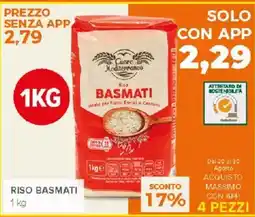 Todis Cuore Mediterraneo Riso Basmati offerta