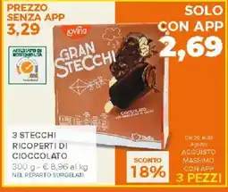 Todis Gran Stecchi ricoperti di cioccolato offerta