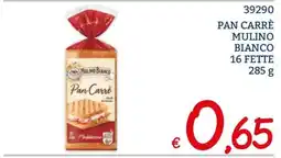 Zona Pan Carrè Mulino Bianco offerta