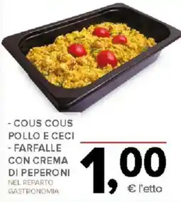 Todis Cous cous pollo e ceci offerta