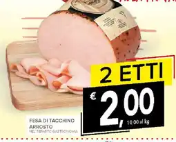 Todis Fesa di tacchino arrosto offerta