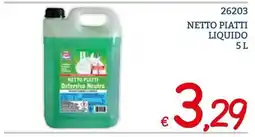 Zona Netto Piatti Detersivo Neutro offerta