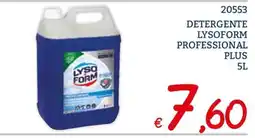 Zona Detergente Lysoform Professional Plus offerta