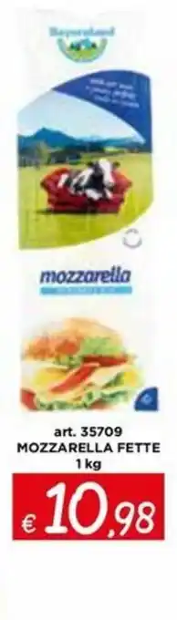 Mozzarella fette