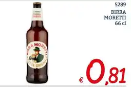 Zona Birra Moretti offerta