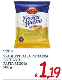 Zona Spaghetti alla chitarra all'uovo pasta reggia offerta