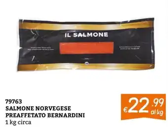 Salmone norvegese preaffettato Bernardini